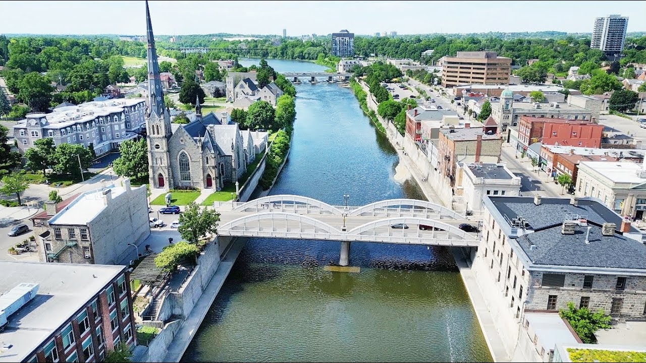 Cambridge Grand River and Main Bridge
